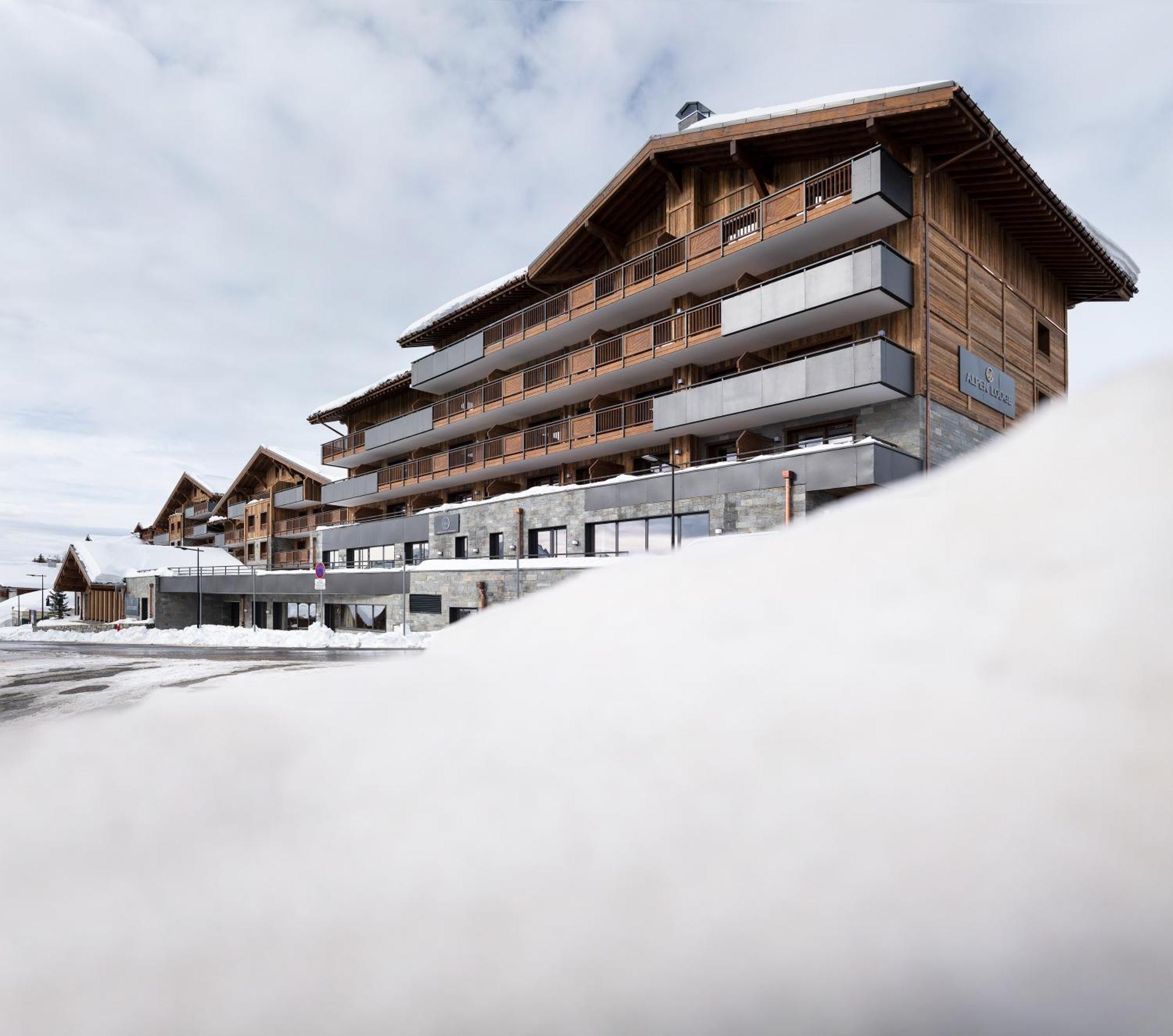 לה רוזייר Mgm Hotels & Residences - Residence Alpen Lodge מראה חיצוני תמונה